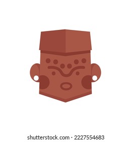 sculpture vector image with white background