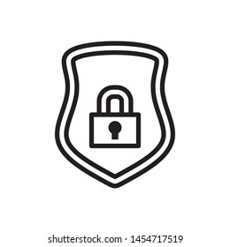 scurity icon symbol vector template