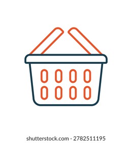scuttle icons outline and Flat Style,transparent background