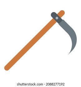 scythe clip art vector illustration
