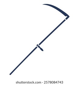 Scythe Single Vector Simple Illustration