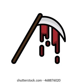 SCYTHE VECTOR ICON