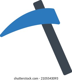 scythe Vector illustration on a transparent background. Premium quality symbols. Glyphs  vector icon for concept and graphic design.