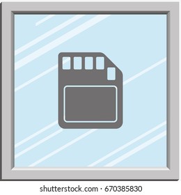 SD card icon.