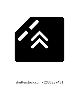 SD card icon on white background