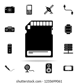 SD card icon. Technology icons universal set for web and mobile