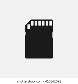 Memory Sd Card Vector Icon. Filled Flat Sign For Mobile Concept And Web  Design. Micro Sd Card Glyph Icon. Symbol, Logo Illustration. Vector  Graphics Royalty Free SVG, Cliparts, Vectors, and Stock Illustration.