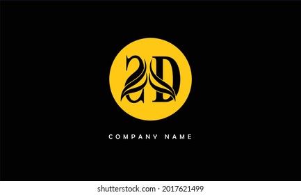 SD, DS Alphabets Letters Logo Monogram