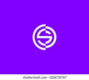 Sd, Ds Letter Logo Vector Template Abstract Monogram Symbol