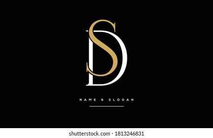 4,834 Letter s and d modern logo design template Images, Stock Photos ...