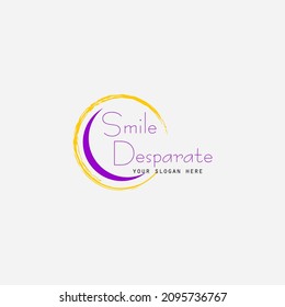 SD initial art illustration logo design
