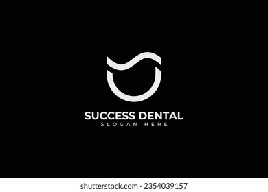 logotipo dental e icono de SD