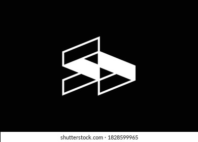 SD letter logo design on luxury background. DS monogram initials letter logo concept. SD icon design. DS elegant and Professional letter icon design on black background. S D DS SD