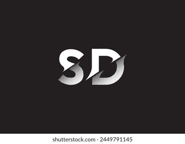 SD Logo Design Creative and Modern Logo Design