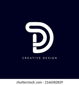 Sd Logo Design Creative Professional Trendy Stock Vector (Royalty Free ...