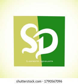 Logo de SD y diseños de iconos