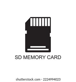 sd memory card icon , memory icon