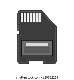 sd memory card icon image 