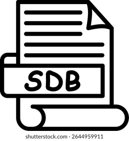 SDB system database configuration file format