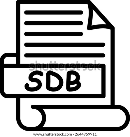 SDB system database configuration file format