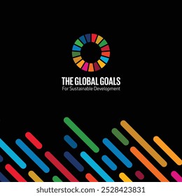 SDG Black Background | Sustainable Development Goals
