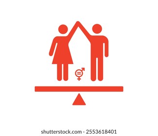 SDG Goal 5 Gender Equality Vector with Targets and Icons