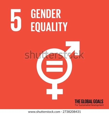 SDG ICON NO 5 GENDER EQUALITY