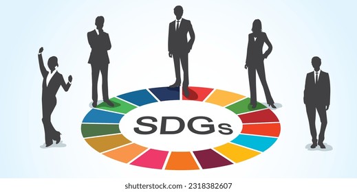 SDGs goals image illustration vector