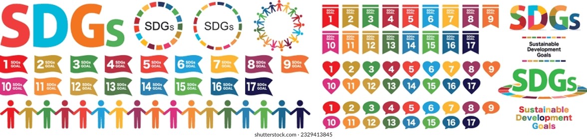 SDGs goals image illustration vector