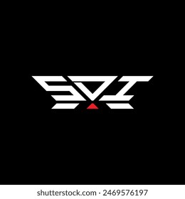 Diseño de Vector de logotipo de letra SDI, logotipo simple y moderno SDI. Diseño de alfabeto de lujo SDI  