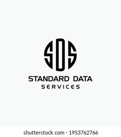 Sds circle logo  and symbol logo 