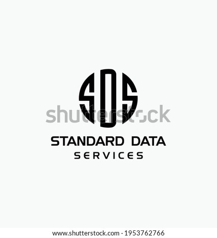 Sds circle logo  and symbol logo 