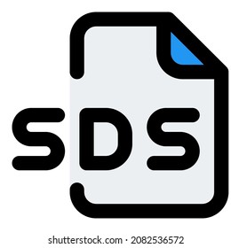 SDS file is data in MIDI format consists of standardized system exclusive