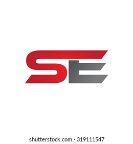 SE company group linked letter logo