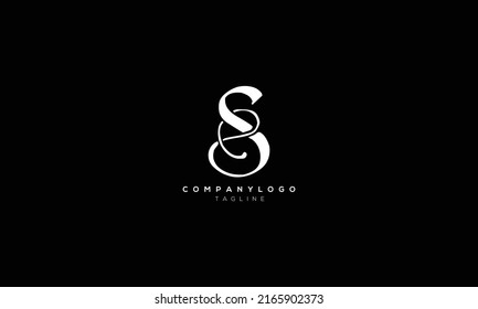 SE ES Abstract initial monogram letter alphabet logo design