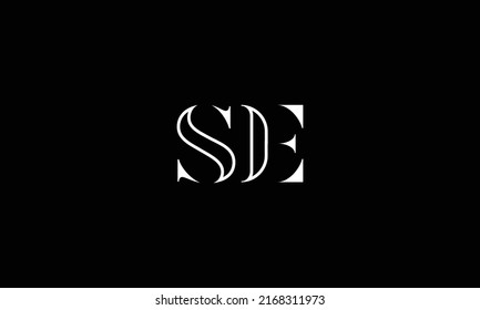 SE, ES Abstract Letters Logo Monogram