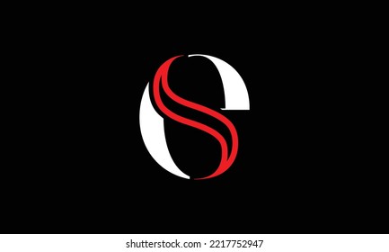 SE, ES Abstract logo design