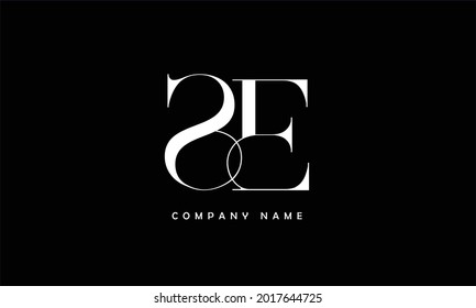 2,173 Se Monogram Images, Stock Photos & Vectors 