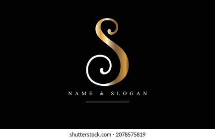 SE, ES, S, E abstract letters logo monogram