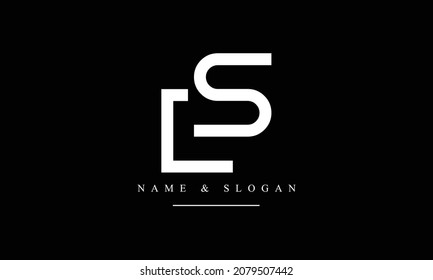 SE, ES, S, E abstract letters logo monogram