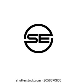 SE ES S S Letter Logo Design Icon Vector Symbol