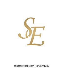 SE initial monogram logo