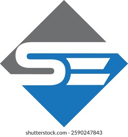 SE Letter initial Logo Design