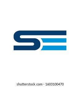 SE Logo can be used for company, symbol, icon, and others.