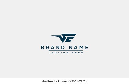 SE logo Design Template Vector Graphic Branding Element.