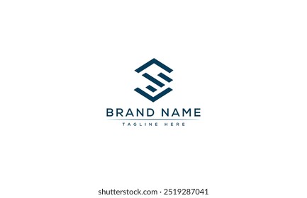 SE logo Design Template Vector Graphic Branding Element