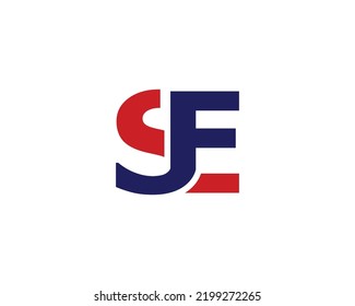 SE logo design vector template