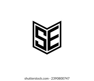 SE logo design vector template