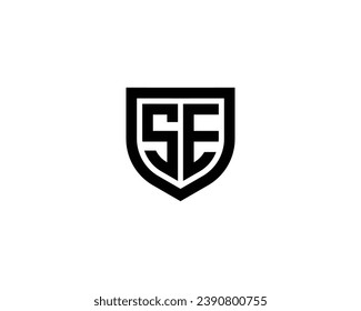 SE logo design vector template