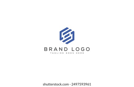 SE logo design vector template design for brand